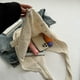 thumbnail image 2 of Bolso Hombro Tejido para Mujer Con Cuentas Colores Diario () Rojo Blanco, 2 of 8