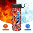 thumbnail image 6 of Daiia Cute Tomato Printed 18oz Sports Insulated Kettle With Straw Water Bottle For Running Hiking Cycling Climbing Mens Woman'S Sports Water Bottle, 6 of 8