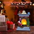 thumbnail image 4 of Adorno Navideño Resina Con Nocturna para Chimenea Muñeco Nieve Anciano Brillante (A), 4 of 9