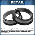 thumbnail image 4 of Adaptador de Espaciador para Altavoz Tweeter Unique Bargains para Volkswagen de 6.5" 2 Pcs, 4 of 7