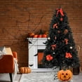 thumbnail image 2 of Spaco 7 Ft Tall Christmas Tree with 1500 Branches, PVC Christmas Tree with Iron Bracket, Christmas Tree for Indoor and Outdoor Decorate, Black, 2 of 10