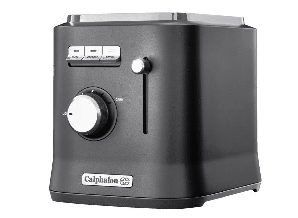 Calphalon 2084021 Intellicrisp 2 Slice Toaster, Black