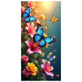 thumbnail image 5 of Spring Themed Floral Butterfly Background Banner Party Decorations Backdrop Photography Props Garden Party Celebrations Outdoor Gatherings Festival Decor, 5 of 7