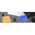 thumbnail image 3 of Camkix Cleaning Cloth with Open Bottom Pouch and Carabiner - 4 Pack - Pull Out Microfiber Cloth (7.9" x 7.9") - For Delicate Surfaces and Sensitive Optics - Glasses, Camera Lenses, Gadget Screens, 3 of 3