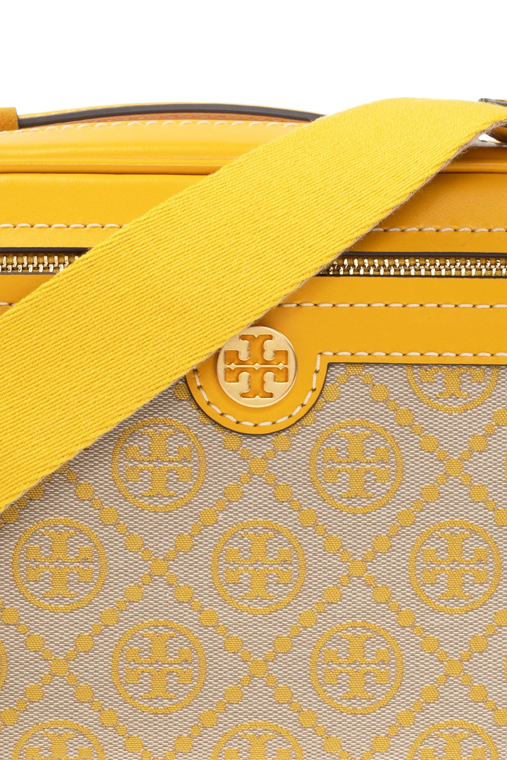 Tory Burch Women's T Monogram Jacquard Camera Crossbody Bag