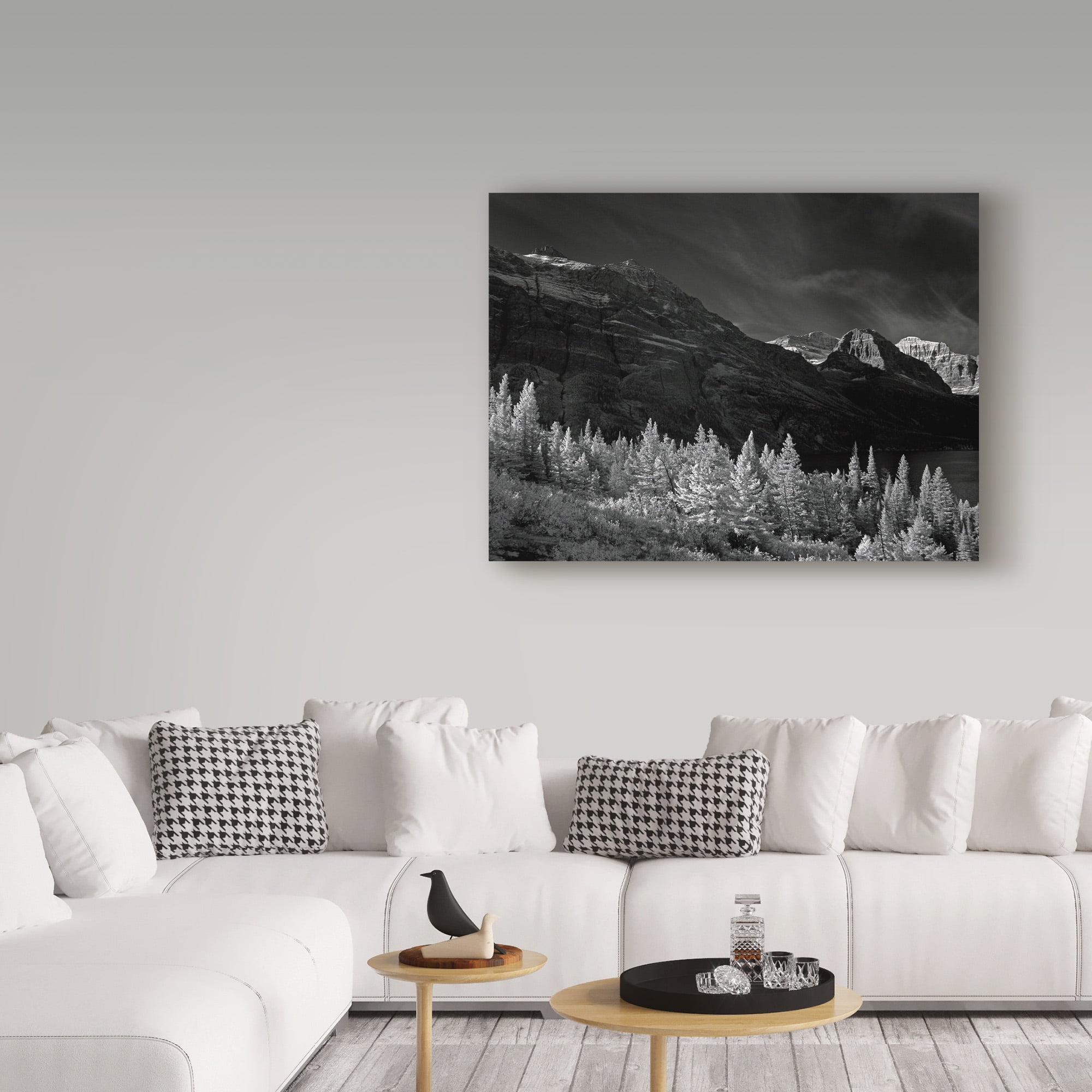 Trademark Fine Art 'Glacier Park I' Canvas Art by J.D. Mcfarlan