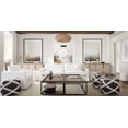 thumbnail image 2 of Diamond Sofa SAVANNAHSOWH 94 x 35 x 34 in. Savannah Slip-Cover Sofa in White Natural Linen, 2 of 8