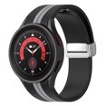 thumbnail image 2 of Correa de reloj de silicona suave de 20 mm para Samsung Galaxy Watch5/5 Pro/4, 2 of 8