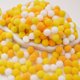 thumbnail image 1 of XmhyTop-A Suministros para manualidades: 200 pompones esponjosos de 1,5 cm para decorar fiestas, manualidades, adornos navideños, amarillo., 1 of 5