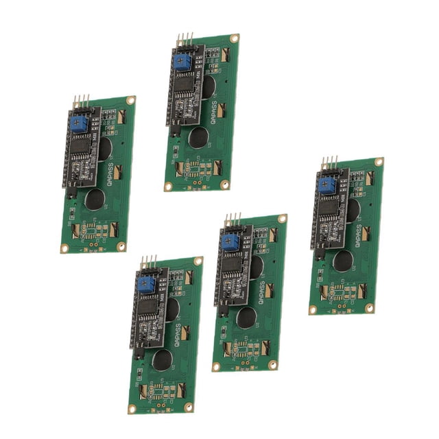 5Pcs 1602 Módulo De Pantalla LCD De 16x2 Con Interfaz Serial IIC / I2C