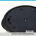 thumbnail image 6 of BOSU Sport Travel Size Balance Trainer 20 Inch Stability Ball Balance Board, Black, 6 of 8