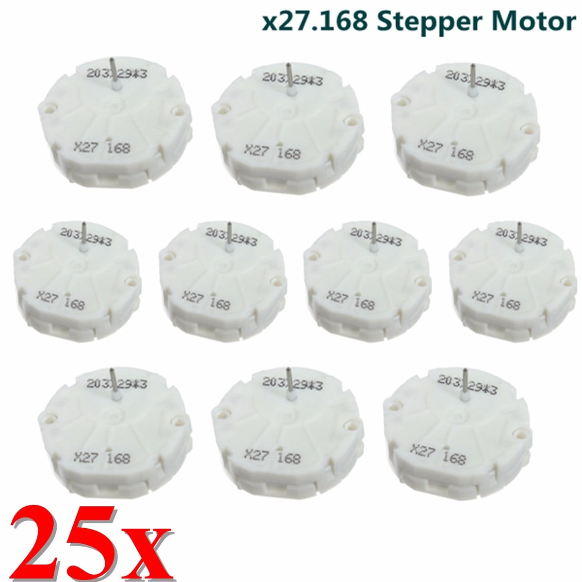 7 Motor kit + 9pcs Bulbs cciyu Stepper Motors X27.168 Instrument Repair Speedometer Gauge Cluster with Blue T5 Wedge Bulbs