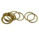 thumbnail image 2 of Llavero de latón piezas, llavero para hombres, mujeres, bolsos de coche, manualidades DIY de 32 mm perfecl Llaveros de latón, 2 of 7