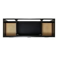 thumbnail image 6 of Ariel Hamlet 61 In. Rectangle Sink Vanity With 1.5 In. Carrara White Countertop In Black, 6 of 11