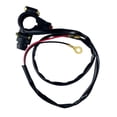 thumbnail image 3 of TIERPOP For ATV Motorcycle Dirt Pit Bike Outboard Cut Off Lawn Mowers Emergency Engine Kill Stop Switch with Tether Lanyard Cord, 3 of 10