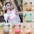 thumbnail image 4 of Cache-oreilles Chat Fourrure Chaud Femme Protection Oreilles Mignon Doux Moelleux Nouveauté Cache-Oreilles, 4 of 4