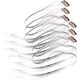 thumbnail image 2 of 6 piezas de cabello Tinsel espumoso Cabello Fairy Tinsel Hair Extensions Glitter Tinsel Kit, 2 of 6