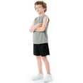 thumbnail image 2 of Athletic Works Boy's Core Active Muscle Tank, Sizes 4-18 & Husky, 2 of 7