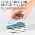 thumbnail image 3 of YQHWQ RV blue small kitchen space saving accessories for camper interior, 3 of 5