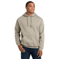 thumbnail image 6 of Gildan Men's Heavy Blend Hooded Sweatshirt, Comfortable Pullover Pocket Hoodie, Sand, 1-Pack, M, 6 of 6