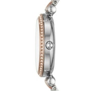 Fossil Women's Carlie Mini 28mm Three-Hand, Stainless Steel Watch