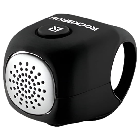 ROCKBROS Bike Bells Electronic Horns Rings Waterproof 90DB Black
