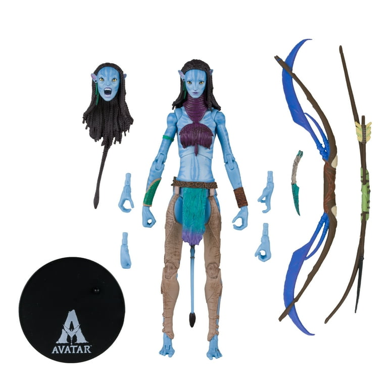 McFarlane Toys, Avatar Fire and Ash Neytiri Action Figure, 7