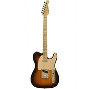 Sawtooth ET Series Electric Guitar, Sunburst with Aged White Pickguard
