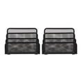 thumbnail image 1 of 2Pcs Office File Storage Shelves File Holders Desktop File Storage Racks Iron File Holders, 1 of 6