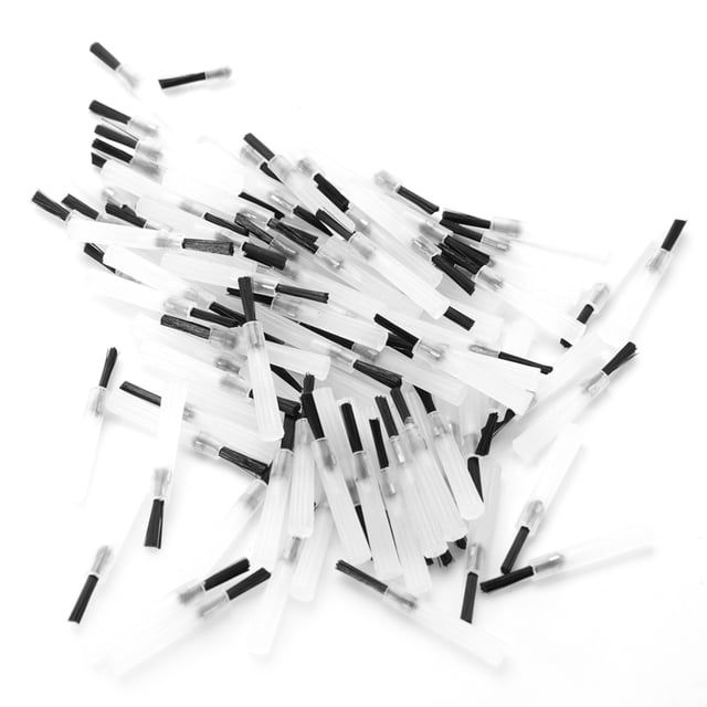 100 Puntas De Cepillo Dentales Desechables, Suaves Y Cómodas, Eliminan El Cálculo , Pueden Alcanzar Espacios Estrechos Entre Dientos, SE Pueden Esterilizar A Alta