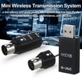 thumbnail image 3 of M-VAVE MS1 Mini Wireless Transmission System MIDI System MIDI Wireless Adapter Plug and Play Support for Devices with MIDI Interface, 3 of 4