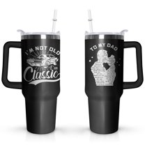 Inspirational Gifts for Men, Sometimes You Forget You're Awesome 40 Oz Tumbler with Handle and Straw, Birthday Gifts for Him Husband Dad and Boyfriend