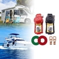 thumbnail image 6 of MERIGLARE 2 Pieces Terminals Clamp Battery Cable Terminal Battery Disconnect Terminals Top Post Motorcycle Durable RV Battery Connector, 6 of 8