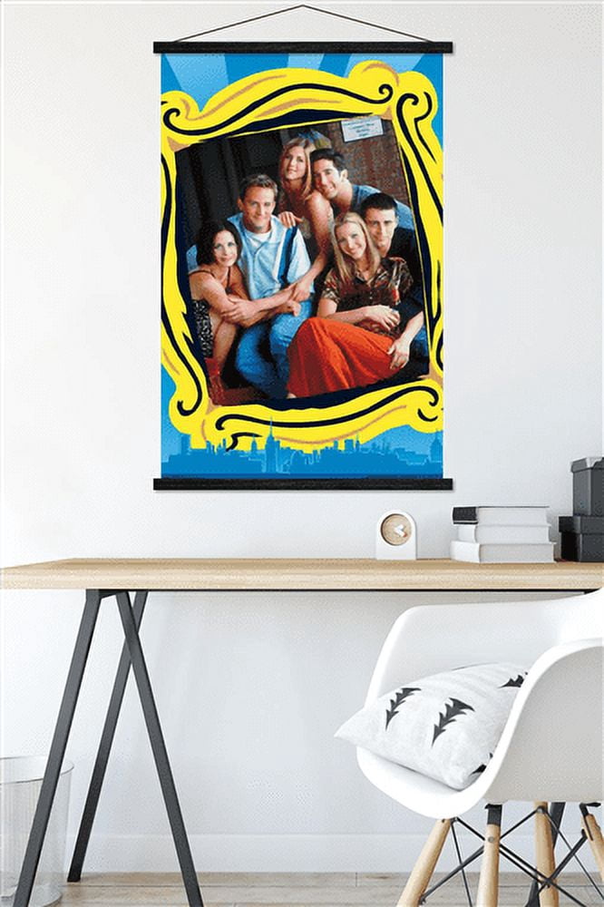 Friends - Group Wall Poster with Magnetic Frame, 22.375" x 34"