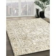 thumbnail image 3 of Ahgly Company Machine Washable Indoor Square Traditional Tan Brown Area Rugs, 10' Square, 3 of 7