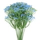 thumbnail image 1 of Uxcell 18-Pack Aliento de bebé artificial, ramos de gypsophila de plástico falsos para decoración del hogar/boda [Azul], 1 of 6