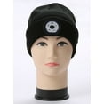 thumbnail image 2 of ievspot  Winter Unisex Beanie Knitted Hat Wireless Bluetooth-compatible 5.0 Headphone with LED Light, 2 of 2
