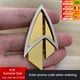 thumbnail image 2 of Admiral JL Picard Pin The Next Generation Communicator Pin dorado Broches Insignia Accesorios de estrella Trek Badge Metal2Estados Unidos Deng Xun unisex, 2 of 2