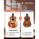 thumbnail image 5 of Ukelele de concierto Caramel CAG47 rojo brillante en caoba africana, 5 of 6