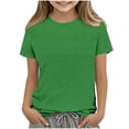 thumbnail image 1 of Top de Manga Larga de la Moda de los Niños de Color Sólido Cuello Redondo Suelto Y Casual Tops para el Uso Casual Diario, Interior, Regreso a Casa, Fiestas de Cumpleaños, Vacaciones, Fotografía, 1 of 5