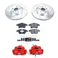 thumbnail image 2 of PowerStop Front Z23 Evolution Sport Brake Pad and Rotor Kit with Red Powder Coated Calipers Fits: FORD Select Models KC8540, 2 of 3
