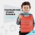 thumbnail image 3 of Enday Plastic Clipboard with Ruler Heavy Duty Clipboards for Medical, Office, School Use Red, 3 of 7