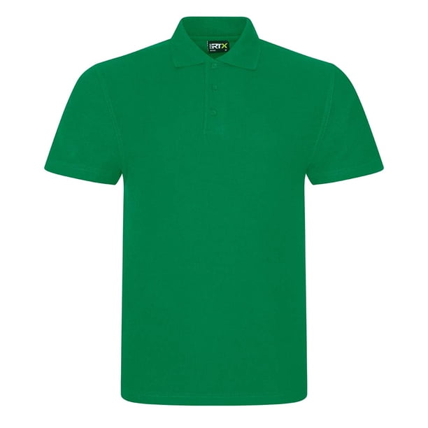 PRO RTX - Polo de Pique para Adultos Unisex (Verde Kelly)