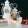 thumbnail image 6 of FEOLGEHLY 2 Pcs Christmas Snow Globes Light, Christmas Handheld Small Oil Lamps, Battery Powered Glitter Lantern, for Christmas Home Holiday Party Gifts, Santa Claus Christmas Decorations for Home, 6 of 6
