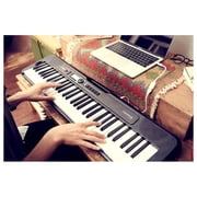 Casio Casiotone Compact Lightweight Built-In Speakers Portable Keyboard, Black
