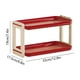 thumbnail image 3 of Organizador y dispensador de escritorio de doble capa | Estante de almacenamiento modular de plástico | Estante de correo para organización de oficinas | Estantería de especias de cocina, 3 of 6