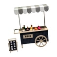 thumbnail image 1 of Puesto de comida Oden para casa de muñecas, mini cocina de juguete, juego de simulación de restaurante para niños, diseño realista de carrito Oden,, 1 of 10