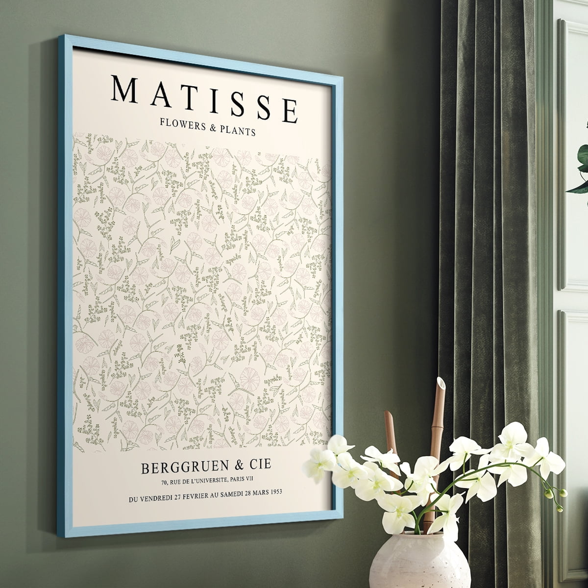 Matisse CCVI in Solid Wood 8 x 10 Framed Print