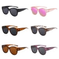 thumbnail image 6 of Polarized UV400 Sports Sunglasses Plastic Frame Fit Over for Women Men Hiking Running Climbing Car Beach Outdoor Activity, 6 of 6
