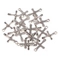 thumbnail image 2 of 20 Piezas Colgantes de para Accesorios de Artesanía de de Joyería Sunnimix Antiguo colgante de dijes cruzados, 2 of 8